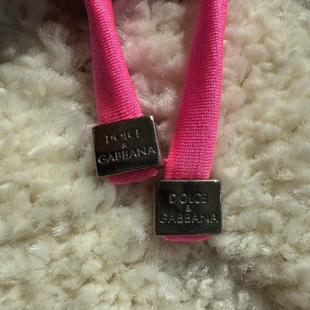 D&G Hot Pink Triangle Bikini - Picture 6 of 11